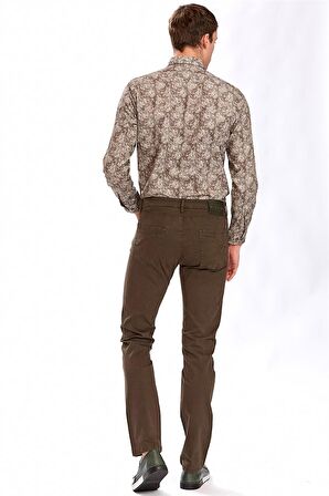 Ecer Regular Fit Yeşil Erkek Pantolon 06530920