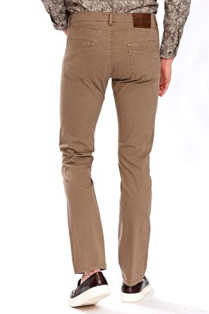 Ecer Regular Fit Bej Erkek Pantolon 06530920