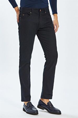 Ecer Regular Fit Sabre Lacivert Erkek Pantolon 11530220