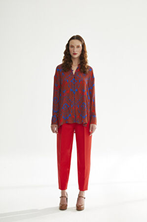 Naar Uzun Kollu Orjinal Kadın Gömlek 22251326