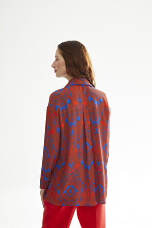 Naar Uzun Kollu Orjinal Kadın Gömlek 22251326