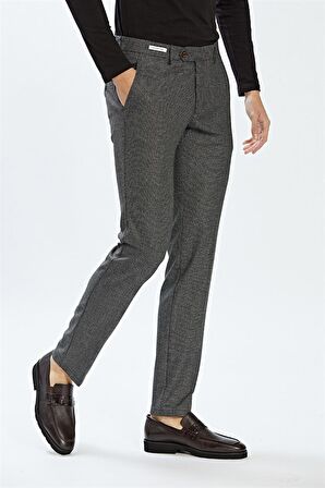 Ecer Slim Fit Aksaray Açık Gri Erkek Pantolon 17186220