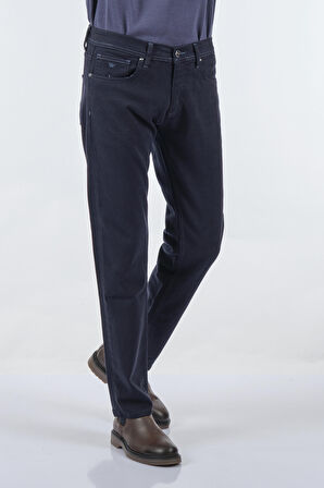 Wemsey Duble Paça Normal Bel Lacivert Erkek Pantolon WSK25PN47113