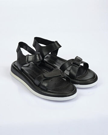 Pierre Cardin Siyah Kadın Sandalet PC-7100