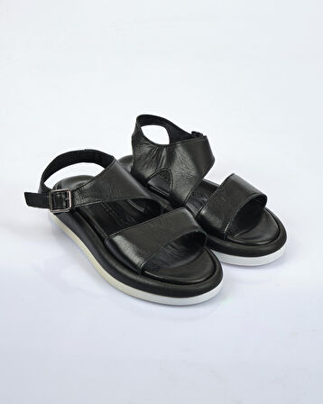 Pierre Cardin Siyah Kadın Sandalet PC-7101