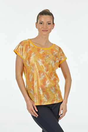 Twomail Sarı Kadın T-Shirt MY2150P10691