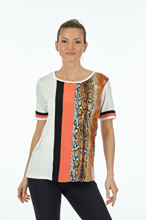 Twomail Portakal Kadın T-Shirt MY2350P10787