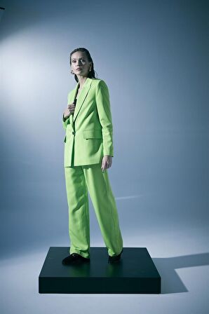 Naar Düğmeli Yeşil Kadın Ceket 23271611