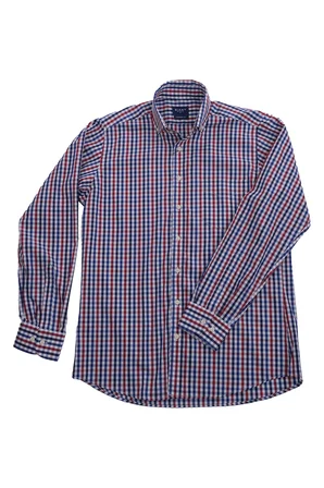 Giant Erkek Uzun Kol Kareli Gömlek - Minimalist Stil