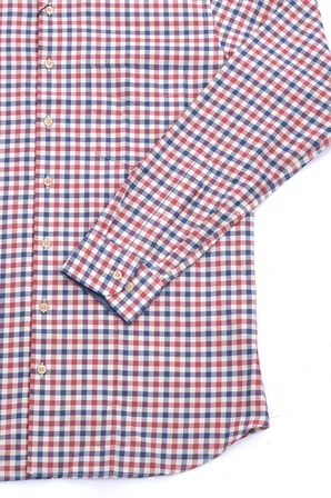 Giant Erkek Uzun Kol Kareli Gömlek - Minimalist Günlük Stil