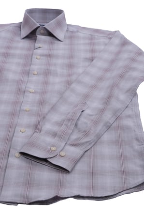 Giant Erkek Kareli Uzun Kol Gömlek - Modern Fit Günlük İş