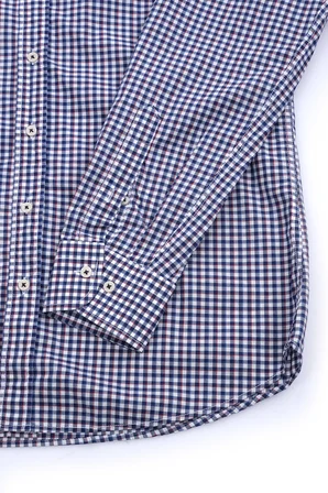 Giant Kareli Uzun Kol Erkek Gömleği - Modern Fit
