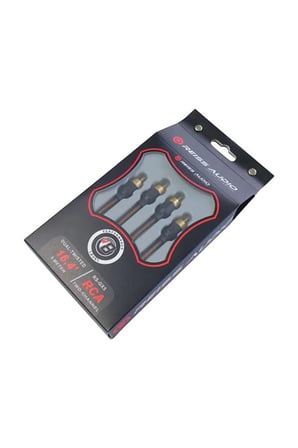 Reiss Audio RS-GX5 Audio 5 Metre %100 Bakır RCA Kablo Alüminyum Yalıtım