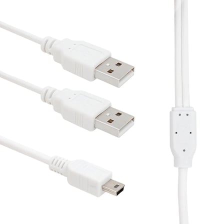 USB 2xerkek - Mi̇ni̇ USB 5 Pi̇n (2.0v) 1.5 Metre V3 Kablo (8861=11937)