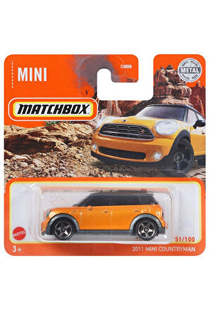 Matchbox 2011 Mini Cooper Countryman - Turuncu (1/64) 2020 Üretim