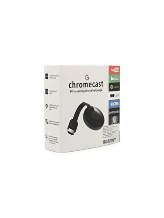 Chromecast Kablosuz Hdmi Görüntü ve Ses Aktarıcı Full Hd Ultra 4K Hdmi Çözünürlük