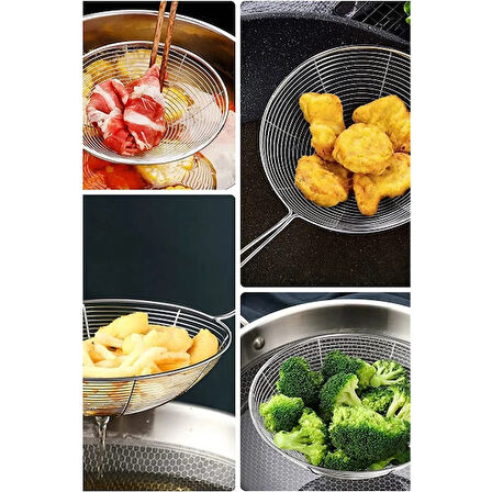 Paslanmaz Çelik Kevgir 