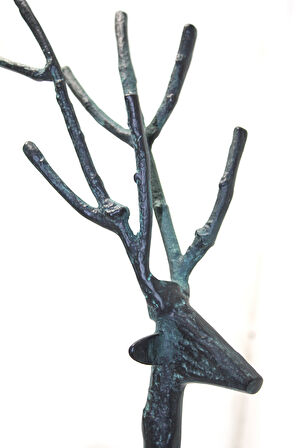 Metal 3'lü Geyik Seti 