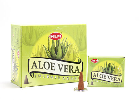 neararsanbizden Aloe Vera Aromalı Konik Tütsü