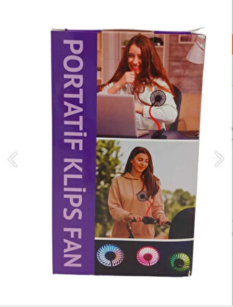 neararsanbizden Ayarlanabilir Kıskaçlı Masa Üstü Mini Vantilatör