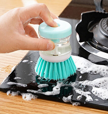 neararsanbizden Deterjan Hazneli Bulaşık Yıkama Fırçası