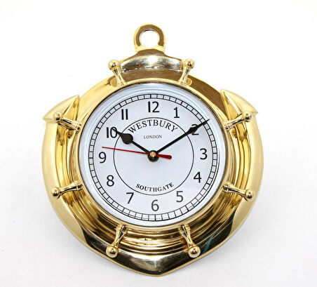 neararsanbizden Pirinç Çapalı Duvar Saati