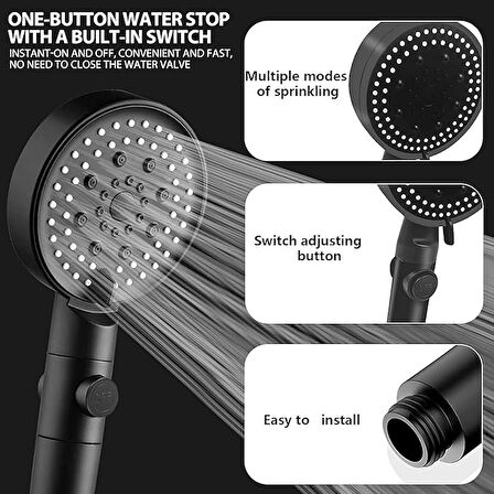 neararsanbizden Duş Başlığı Seti 5 Mod