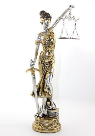 neararsanbizden Polyester Adalet Figürü Model 2 