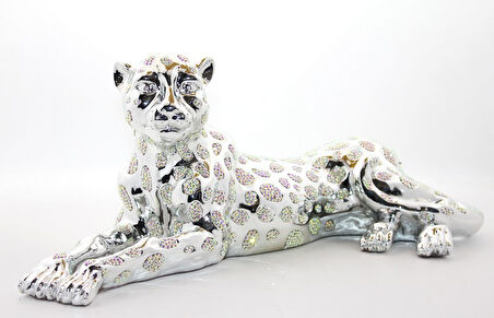 neararsanbizden Polyester Oturan Kaplan Figürü 