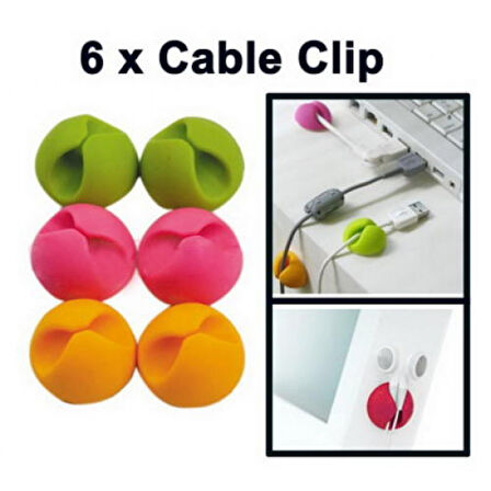 neararsanbizden Kablo Sabitleyici Aparat 6 Adet