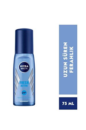 Fresh Eau De Parfüm Orjinal Kutulu 50 Ml Edp Erkek Parfüm + (75 Ml Nivea Men Deodorant Hediye)