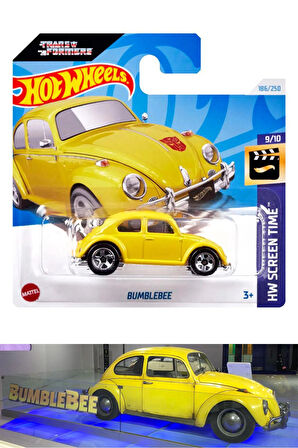 Hot Wheels - Bumblebee (1/64) Volkswagen Beetle Yellow - Transformers