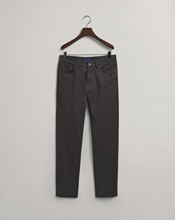 GANT Erkek Gri Slim Fit Hayes Jean Pantolon