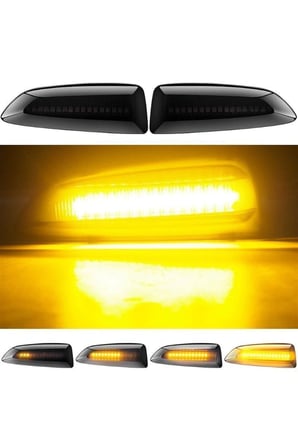 Opel / Astra J Siyah Renk Çamurluk Sinyali Sağ Ve Sol