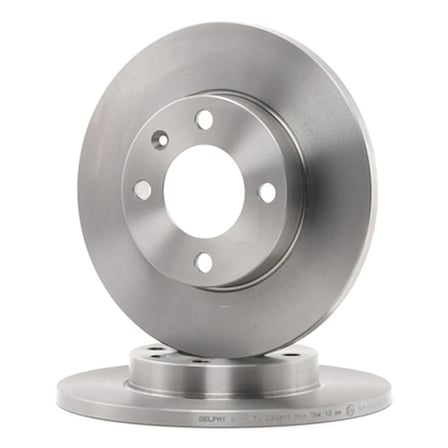 Opel / Astra F 1.4 / 1.6 (8 Valf) Hava Kanalsız Ön Fren Diski Hava Kanalsız Takım 569030 Bg2148
