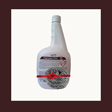 Ecolab Topclin Degreaser Plus 1l Yağ Çözücü + Top Tel