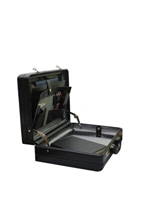 James Bond 14 cm Çift Körük Klasik Evrak Ve Para Çantası