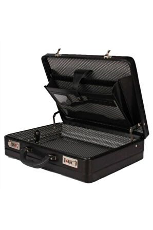 James Bond 14 cm Çift Körük Klasik Evrak Ve Para Çantası