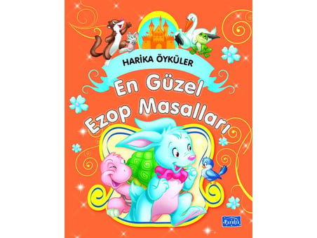 1 ve 2.Sınıflar İçin Harika Öyküler - ( Ezop Masalları - Perilerin Harika Dünyası 2 Kitap )