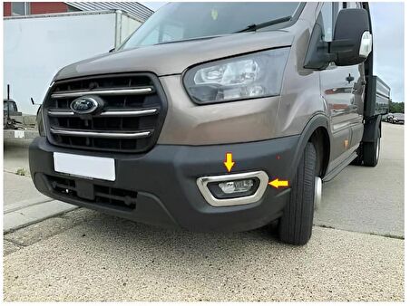 Ford Transit Krom Ön Sis 2 Parça P.Çelik 2019 ve Üzeri 