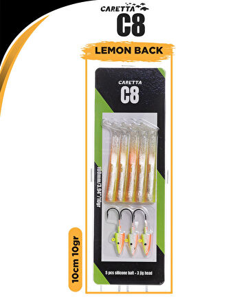 Caretta C8 10 Cm 10G Color Code :LEMON BACK