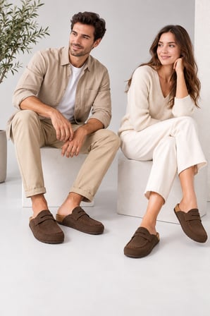 Martin Sabo Unisex Rahat 4 Mevsim Ev - Outdoor Kullanımına Uygun Erkek Kadın Terlik - 7006