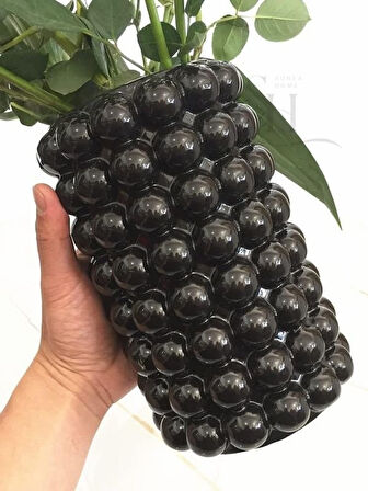Dekoratif Kaşıklık Bubble Vazo, Çiçeklik Vazo, Çok Amaçlı Baloncuklu Vazo