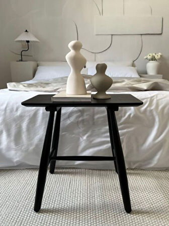 2'li Dalgalı Şamdan & Mumluk Set, Etnik Şamdan Mumluk
