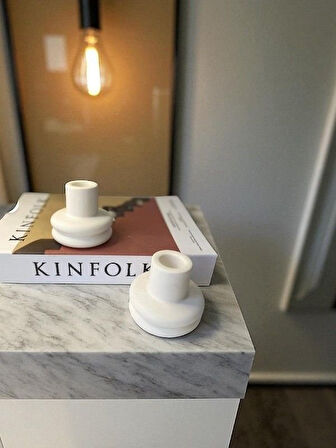 2'li Pinterest Bubble Şamdan Mumluk