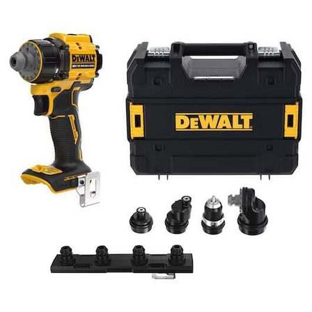 Dewalt DCD803NT 18V Kömürsüz Çok Başlıklı Matkap Multiset (Aküsüz)