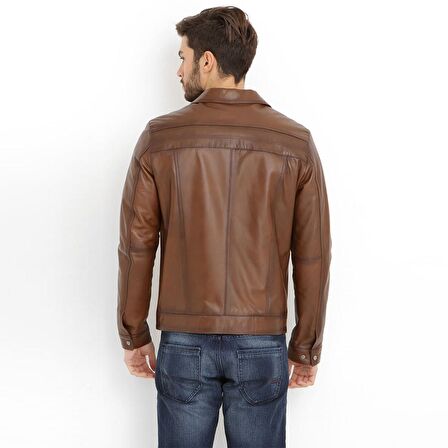 DERİCLUB PC1349  Gerçek Deri  Erkek Mont