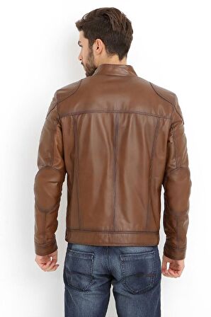 DERİCLUB E946  Gerçek Deri  Erkek Mont