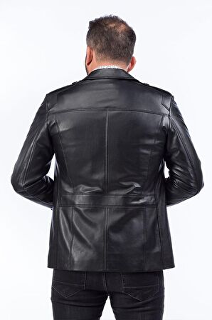 DERİCLUB E926 Gerçek Deri Erkek Mont