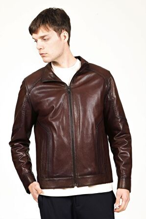 DERİCLUB SDX2 JUMBO  Gerçek Deri  Erkek Mont